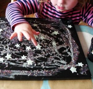 Glitter-Glue-Night-Sky