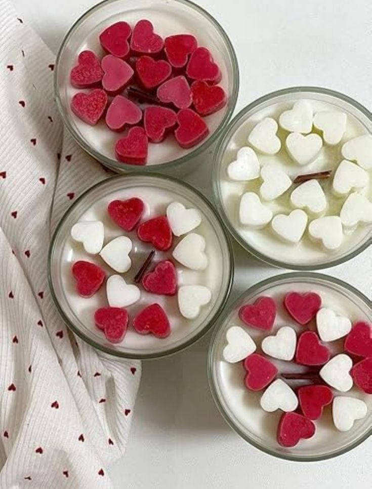 Handmade-scented-candles-Valentine's-Day-Crafts-For-Adults