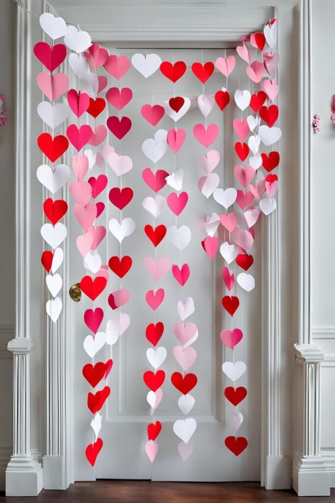 Heart-garlands-across-doors-or-windows