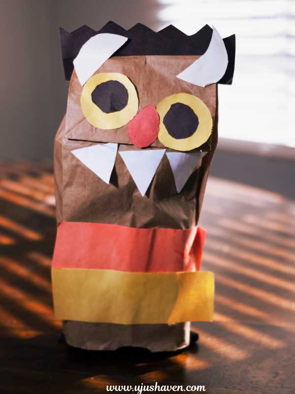 Paper-Bag-New-Year-Puppets-Easy-New-Year-Crafts-For-Preschool