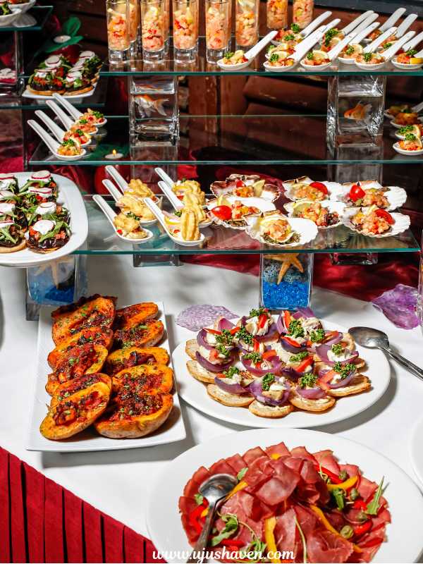 Set-up-a-self-serve-food-& drink-station-New-Year's-Eve-Party-Planning-Checklist