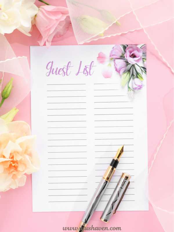 Set-your-guest-list-early-New-Year's-Eve-Party-Planning-Checklist