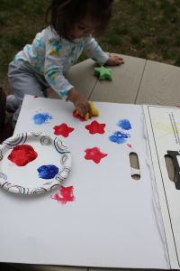 Star-Shaped-Sponge-Painting
