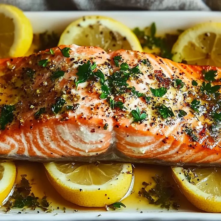 Baked-Salmon-with-Lemon-and-Herbs