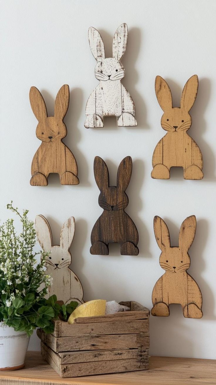Bunny-Silhouette-Wall-Art