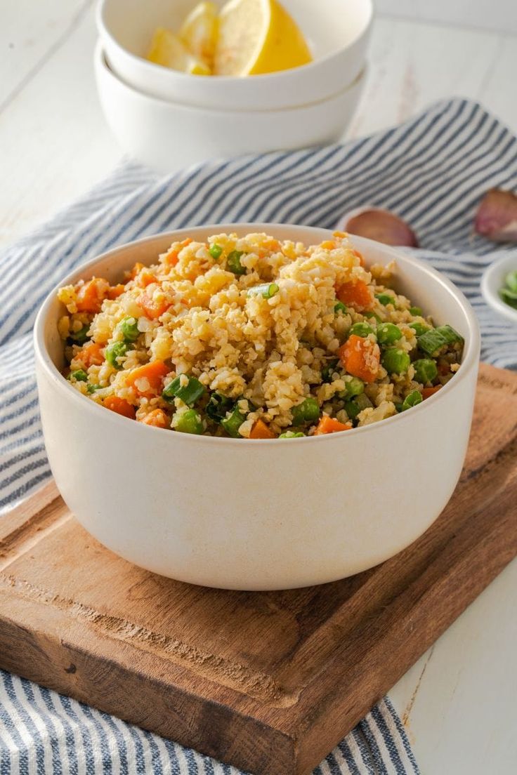 Cauliflower-Fried-Rice-with-Mixed-Veggies