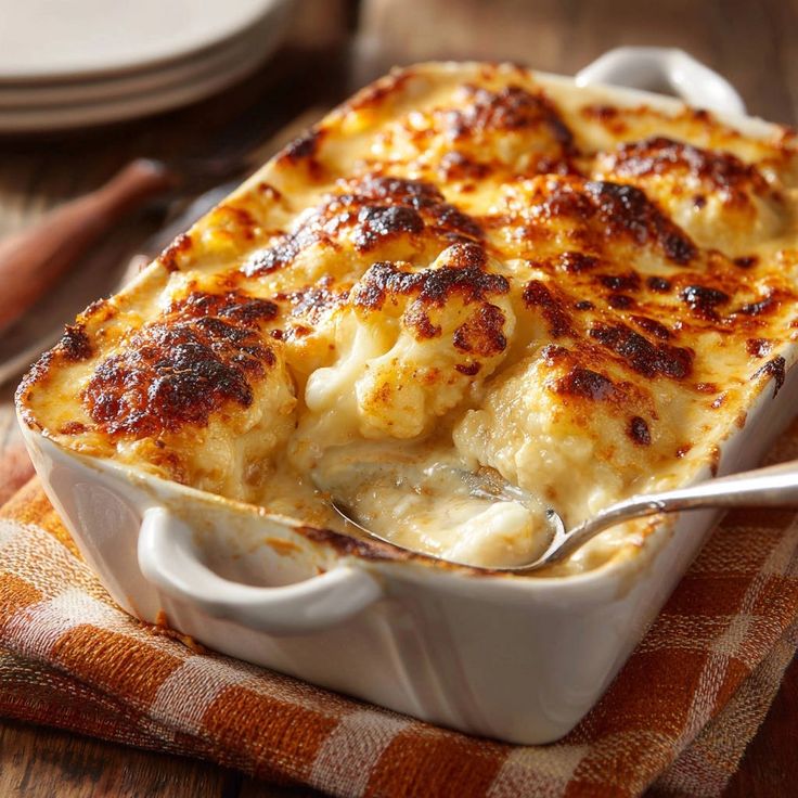Cheesy-Cauliflower-Bake-low-carb-dinner-recipes-for-the-family
