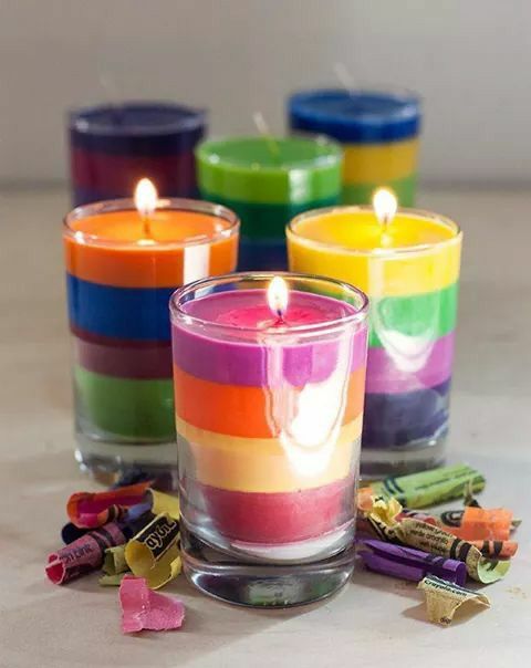 Crayon-Colorful-Candle