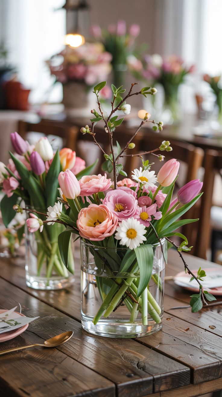 DIY-spring-table-centerpieces