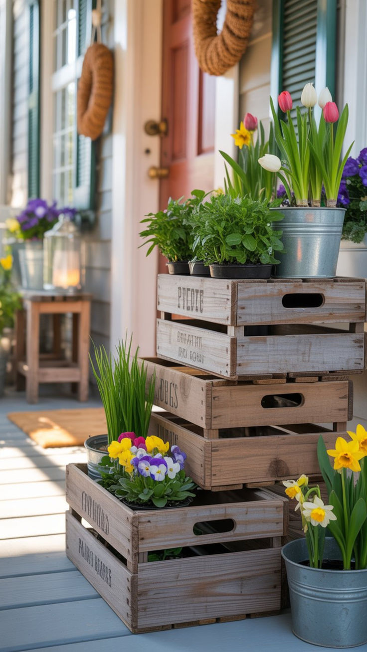 Decorative-Wooden-Crates-Easter-Porch-Decorations