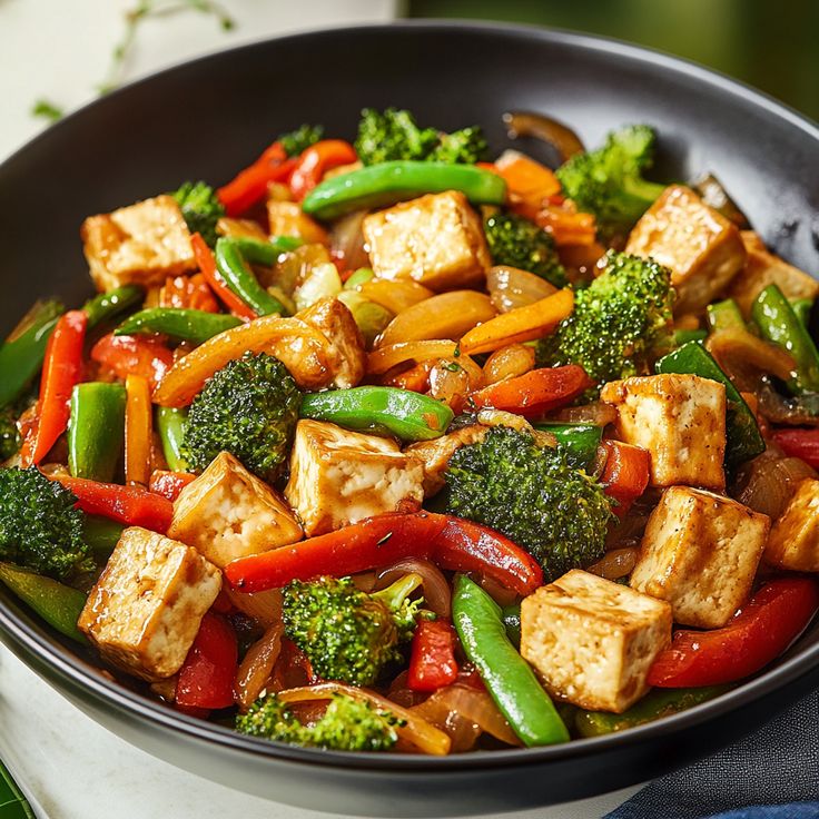 Easy-Stir-Fried-Tofu-with-Vegetables