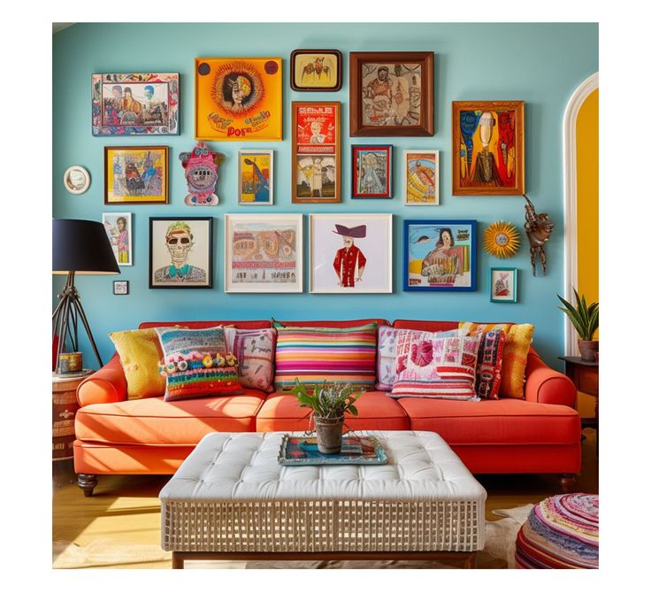 Gallery-Wall-Using-Printable-Art