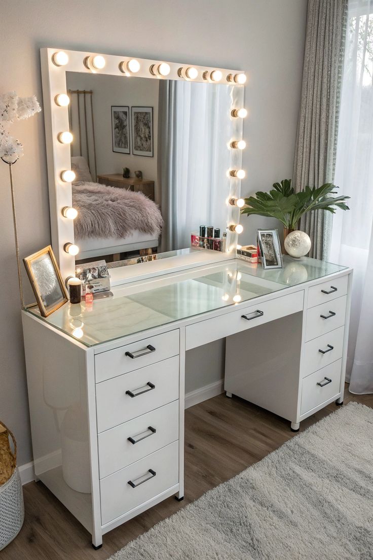 Glass-Top-Vanity