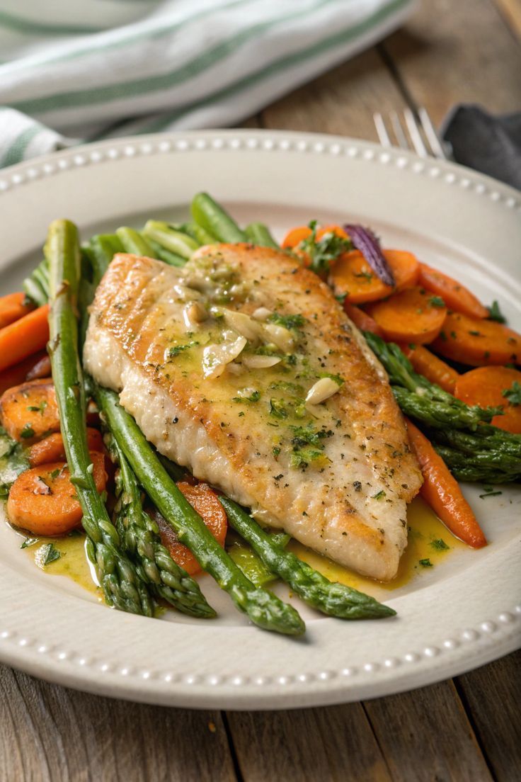 Pan-Seared-Tilapia-with-Sauteed-Greens-low-carb-dinner-recipes-for-the-family