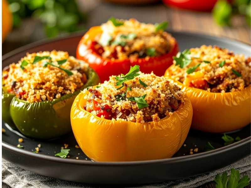 Stuffed-Bell-Peppers-Low-Carb-Style