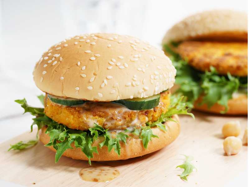 Turkey-or-Veggie-Burgers