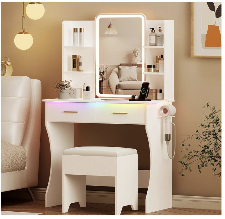 Vanity-with-Built-in-LED-Mirror-Lighting