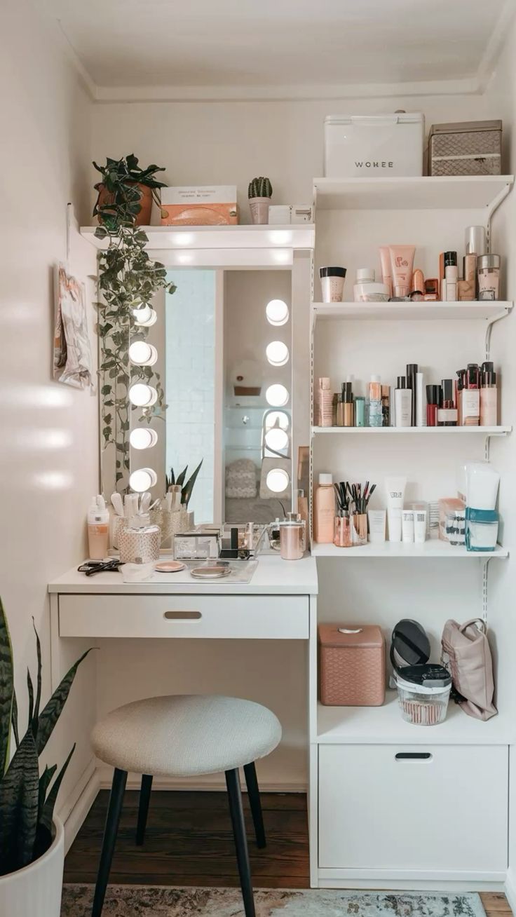 Vanity-with-Skincare-First-Organization