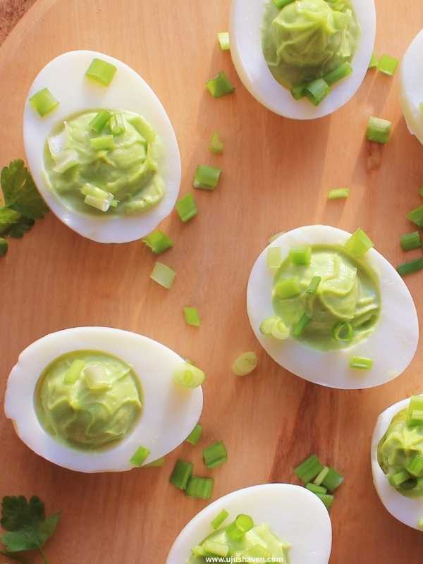 Deviled-Avocado-Eggs