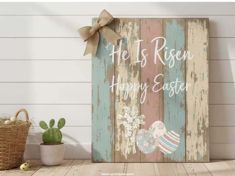 Distressed-Wooden-Easter-Signs