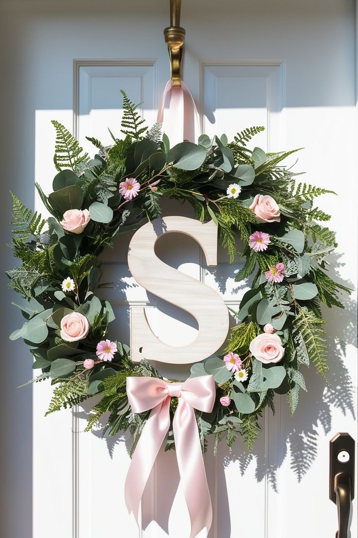 Floral-Monogram-Spring-Wreath.