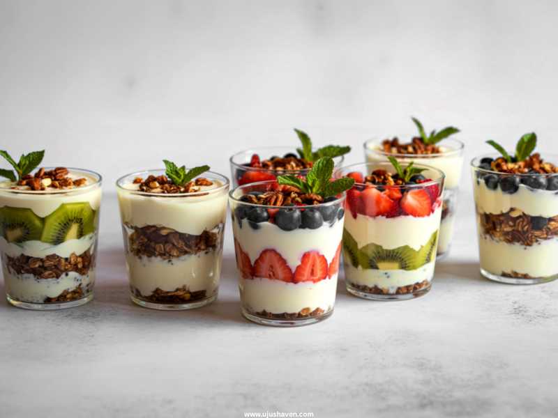 Fresh-Fruit-and-Yogurt-Parfaits-Lunch-Ideas-for-Picnic