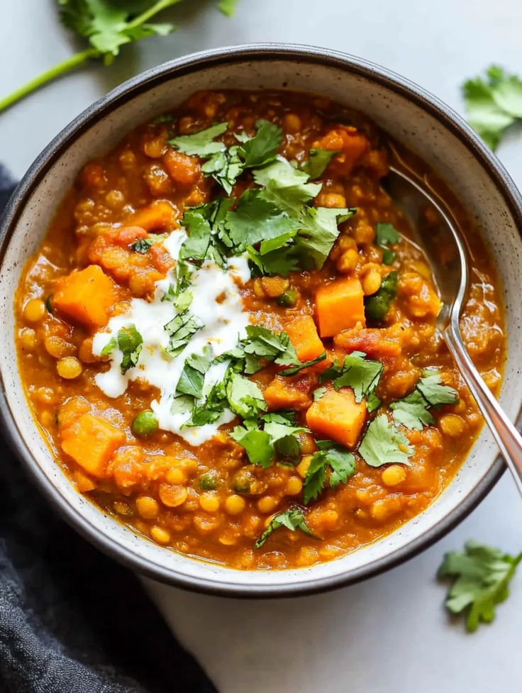 Lentil-and-Sweet-Potato-Curry-Bowls