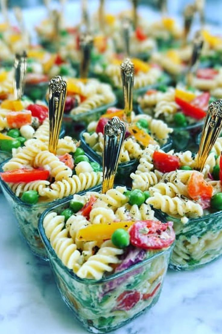 Mini-Pasta-Salad-Cups