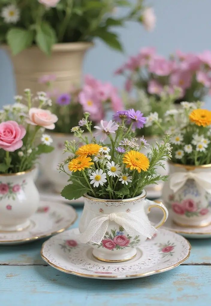 Ribbon-Tied-Jars-and-Vases