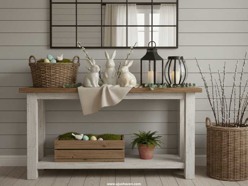 Rustic-Entryway-Easter-Console-Styling