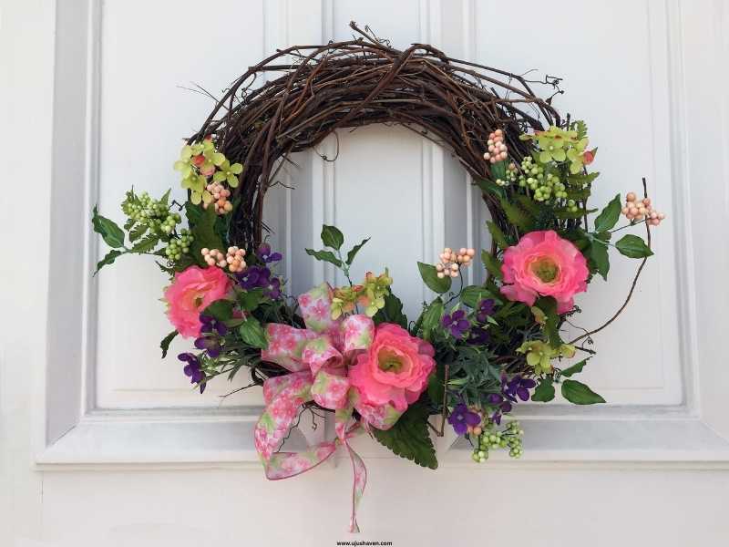 Spring-Wreaths-DIY-Spring-Home-Decor