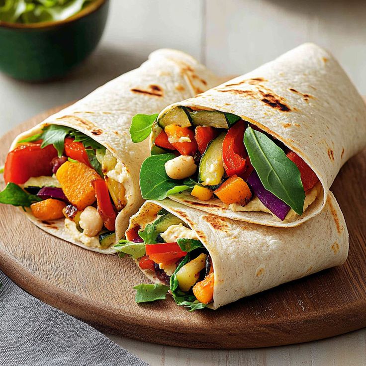 Veggie-and-Hummus-Wraps-Lunch-Ideas-for-Picnic