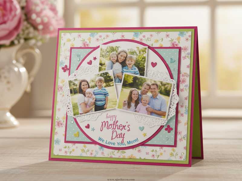 A-Card-Decorated-with-Family-Photos