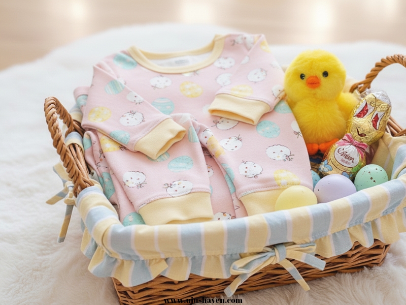 Cozy-Easter-Themed-Pajamas
