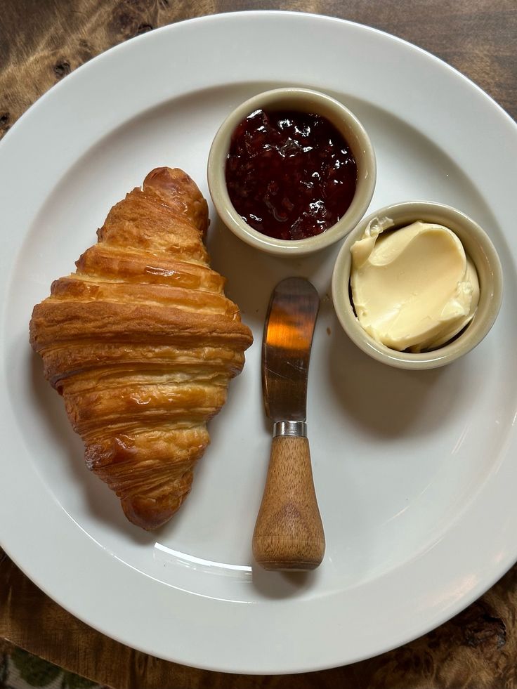 Croissants-with-Butter-and-Jam-Mother’s-Day-Brunch