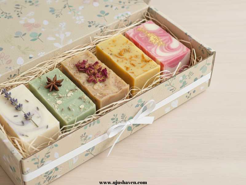 Handcrafted-Soap-Bars-Birthday Gifts for Mom DIY