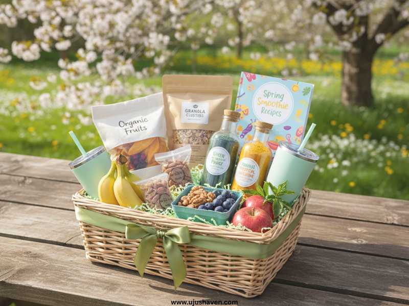 Healthy-Snack-Smoothie-Basket