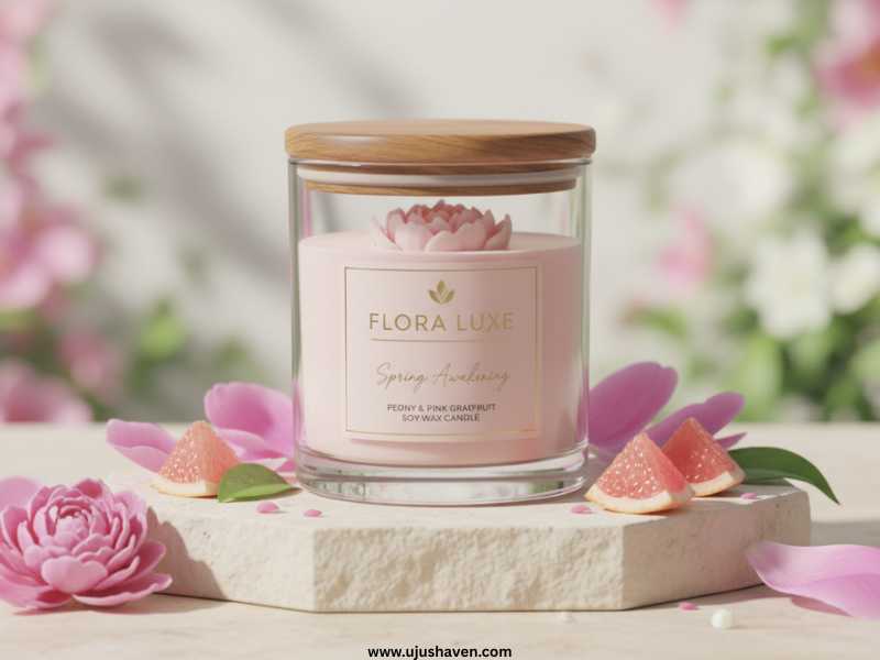 Luxury-Scented-Spring-Candle-Spring-Gift