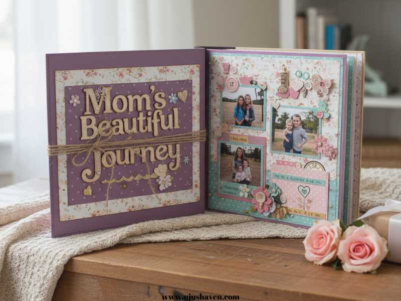 Memory-Scrapbook-Birthday Gifts for Mom DIY