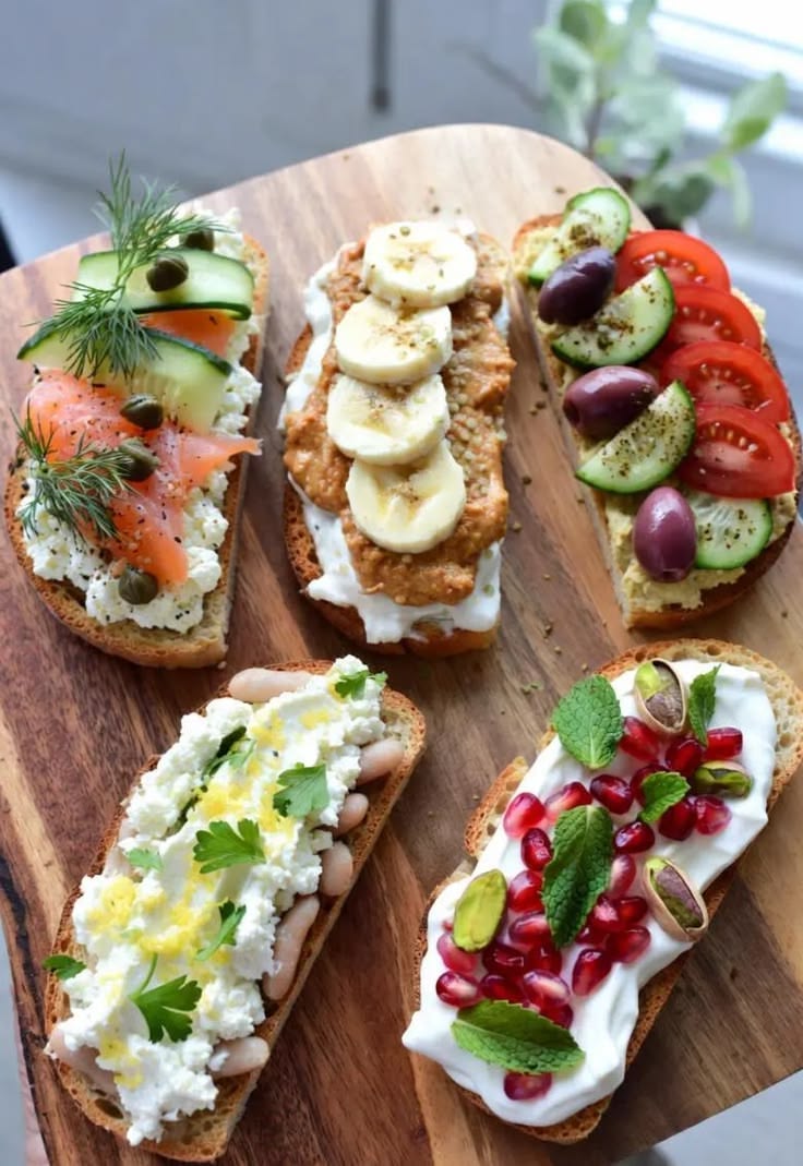 Toast-Board-with-Different-Toppings-Mother’s-Day-Brunch