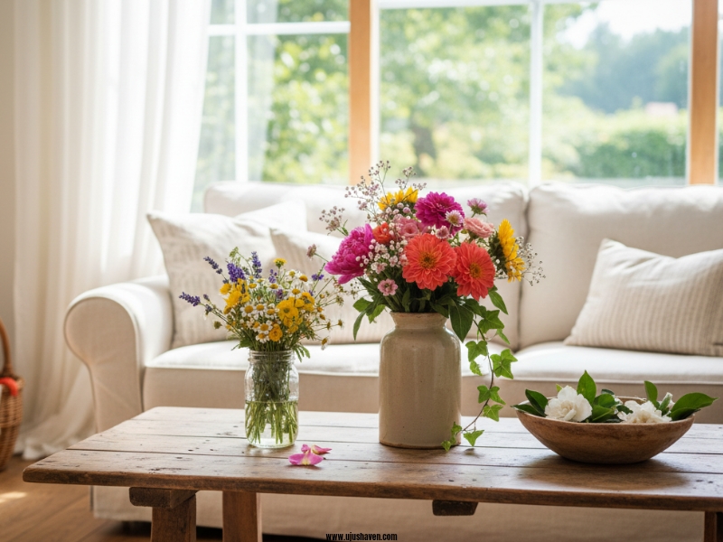 Add-Fresh-Flowers-from-Your-Local-Market-or-Garden