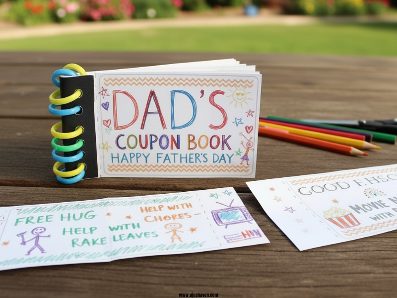 DIY-Coupon-Book-for-Dad-Fathers-Day-Crafts-for-Kids