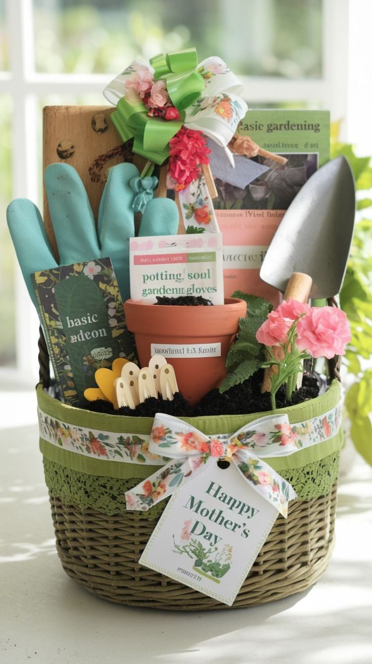Gardening-Lovers-Mothers-Day-Gift-Basket