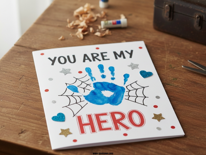 Handprint-You-Are-My-Hero-Card.
