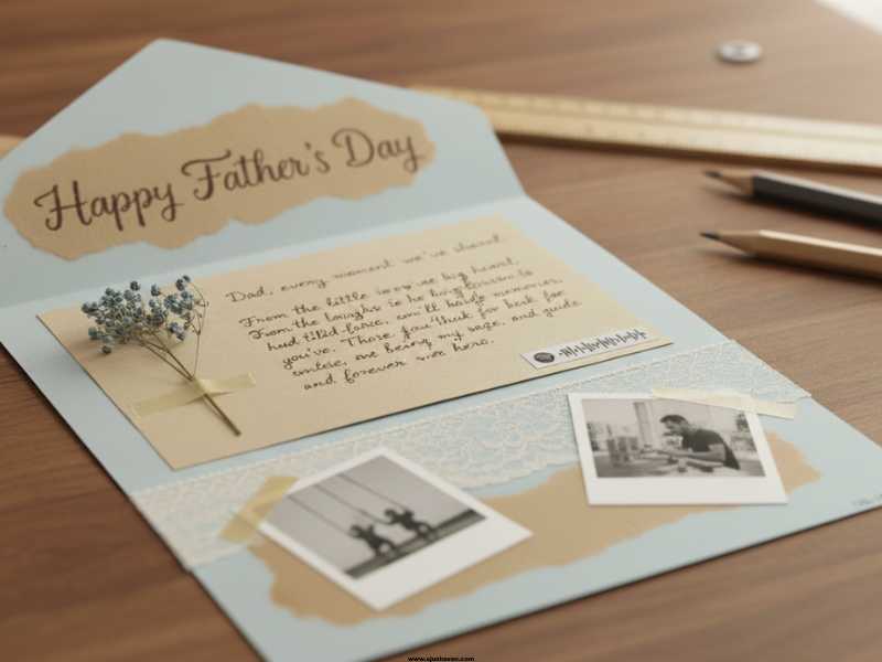 Memory-Filled-Message-Card