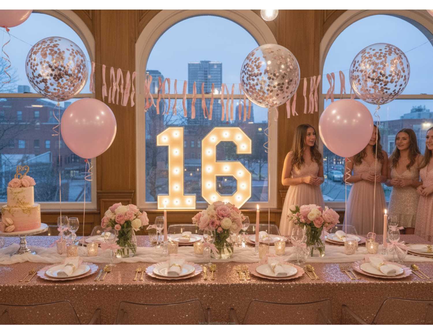Pink-Glam-Themes-for-Teenage-Birthday-Parties