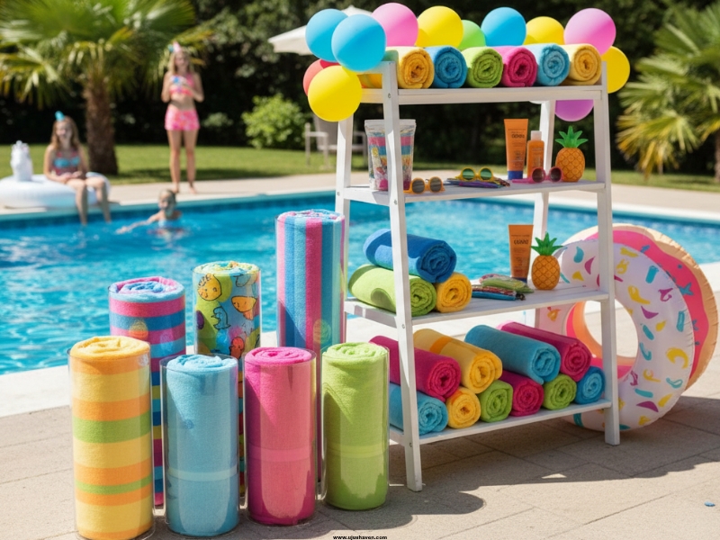 Poolside-Towel-Roll-Display