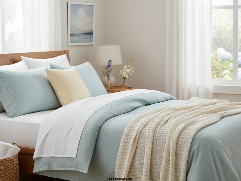 Refresh-Your-Bedding-with-Light-Cotton-Sheets-Summer-Home-Decor