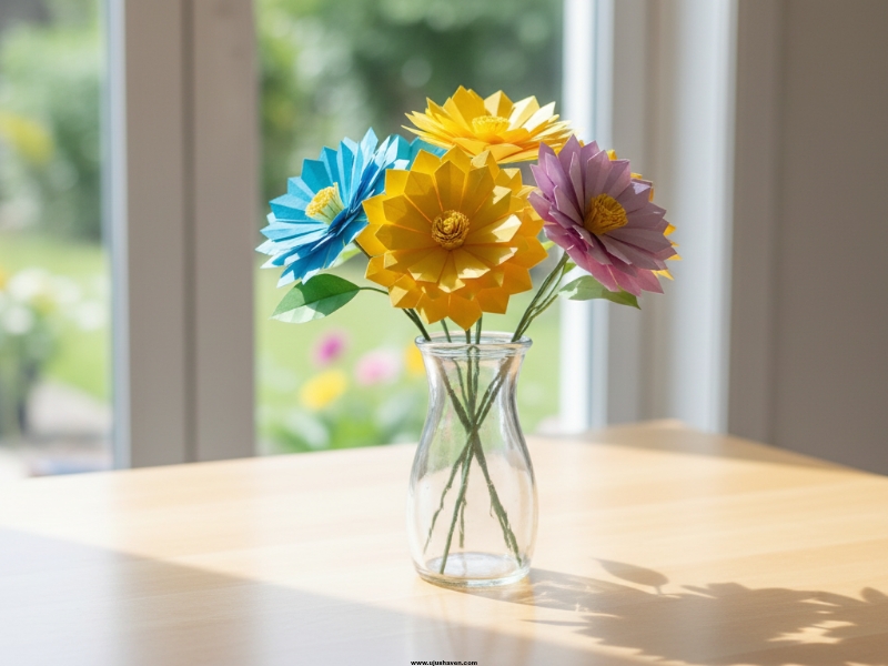 Simple-Layered-Flower-Beginner-Friendly-DIY-Paper-Flowers