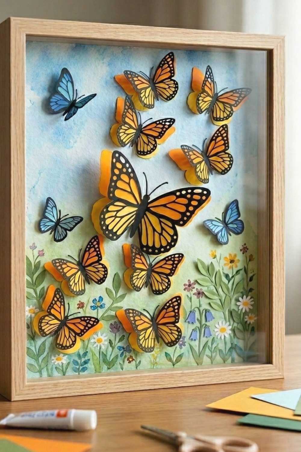 3D-Paper-Layer-Butterfly-Craft